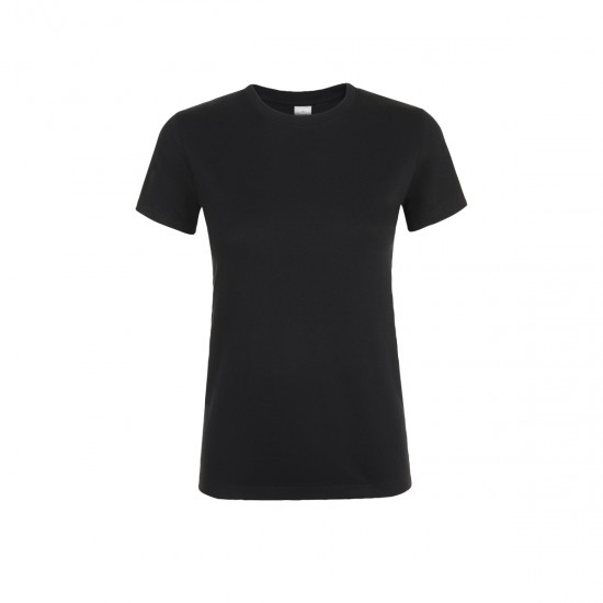 Футболка жіноча SOL'S Regent насичений чорний - 01825309XXL