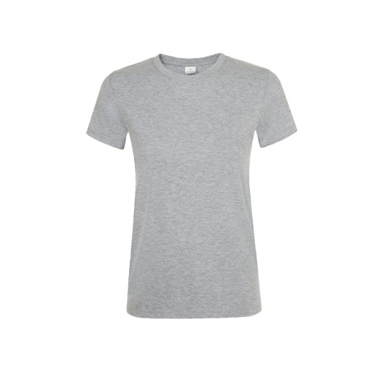 Футболка жіноча SOL'S Regent сірий меланж - 01825350XXL