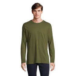 Лонгслів чоловічий SOL'S Imperial LSL темний хакі - 02074289L