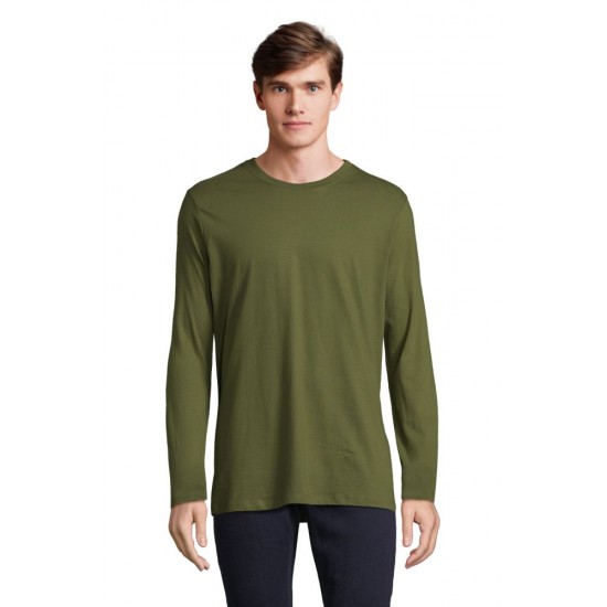 Лонгслів чоловічий SOL'S Imperial LSL темний хакі - 020742893XL