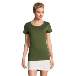 Футболка жіноча SOL'S Martin темний хакі - 02856289L