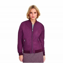 Куртка-бомбер SOL'S Roscoe темно-бордовий - 02885167XXL