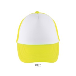 Кепка дитяча SOL'S Bubble білий/неоново-жовтий - 03091514TUN