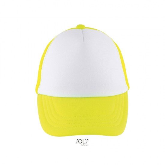 Кепка дитяча SOL'S Bubble білий/неоново-жовтий - 03091514TUN Кепка дитяча SOL'S Bubble білий/неоново-жовтий - 03091514TUN