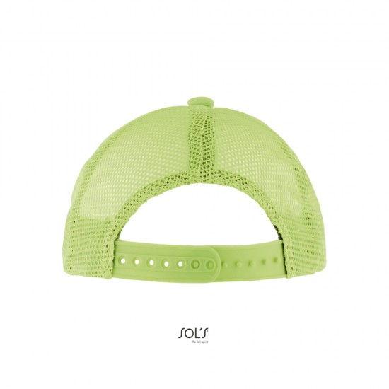 Кепка дитяча SOL'S Bubble білий/неоново-зелений - 03091516TUN