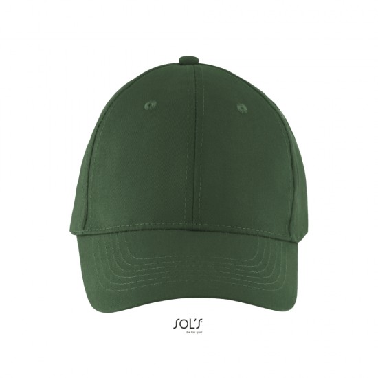 Кепка SOL'S Solar темно-зелений - 03092264TUN