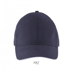 Кепка SOL'S Solar кобальт/білий - 03092912TUN