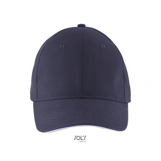 Кепка SOL'S Solar кобальт/білий - 03092912TUN Кепка SOL'S Solar кобальт/білий - 03092912TUN