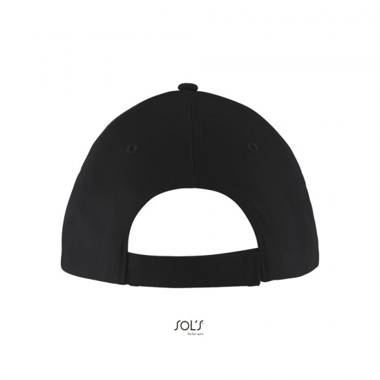 Кепка SOL'S Solar чорний/червоний - 03092917TUN