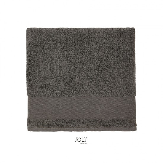 Рушник махровий SOL'S Peninsula 50х100 см темно-сірий - 03095384TUN