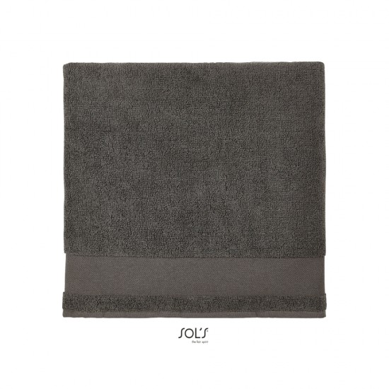 Рушник махровий SOL'S Peninsula 70х140 см темно-сірий - 03096384TUN