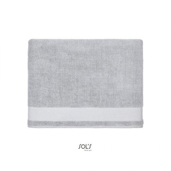 Рушник махровий SOL'S Peninsula 100х150 см сірий - 03097342TUN