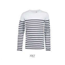 Лонгслів дитячий SOL'S Matelot LSL білий/темно-синій - 0310190406A Лонгслів дитячий SOL'S Matelot LSL білий/темно-синій - 0310190406A