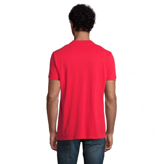 Футболка поло чоловіча SOL'S Planet червоний - 03566145L