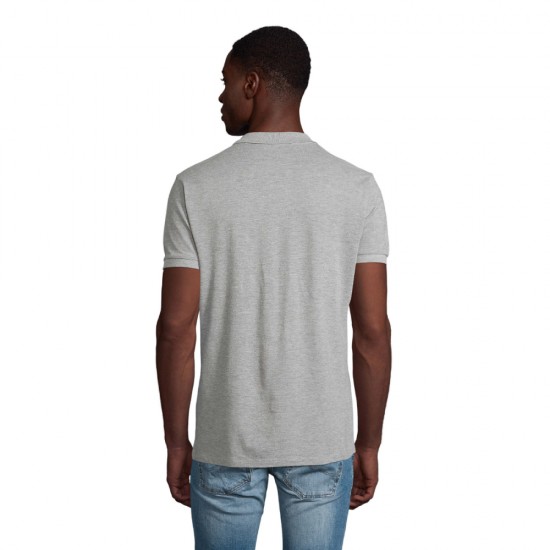 Футболка поло чоловіча SOL'S Planet сірий меланж - 03566360M Футболка поло чоловіча SOL'S Planet сірий меланж - 03566360M