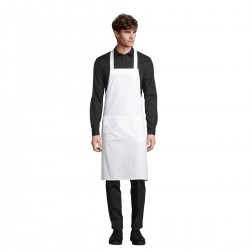 Фартух SOL'S Gamma, 90 см білий - 03569102TUN