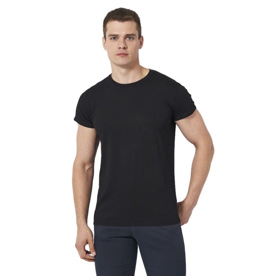 Футболка чоловіча SOL'S Crusader насичений чорний - 03582309M