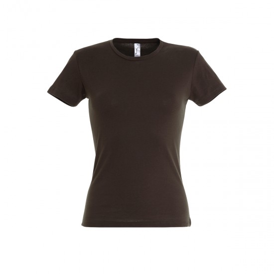 Футболка жіноча SOL'S Miss шоколадний - 11386398XXL Футболка жіноча SOL'S Miss шоколадний - 11386398XXL