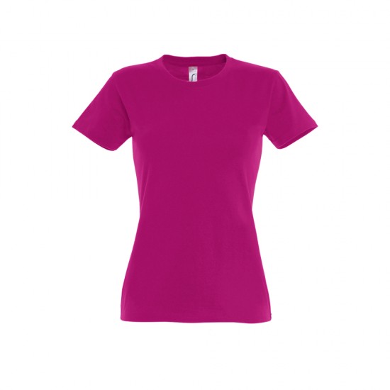 Футболка жіноча SOL'S Imperial фуксія - 11502140S