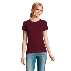 Футболка жіноча SOL'S Imperial бордовий - 11502146M