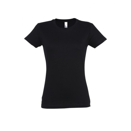 Футболка жіноча SOL'S Imperial насичений чорний - 11502309L Футболка жіноча SOL'S Imperial насичений чорний - 11502309L