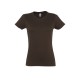 Футболка жіноча SOL'S Imperial шоколадний - 11502398S