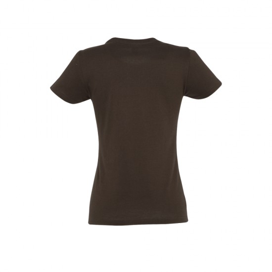 Футболка жіноча SOL'S Imperial шоколадний - 11502398S