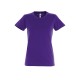 Футболка жіноча SOL'S Imperial темно-фіолетовий - 11502712S