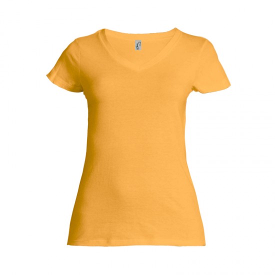 Футболка жіноча SOL'S Lady V абрикосовий - 11835401S Футболка жіноча SOL'S Lady V абрикосовий - 11835401S