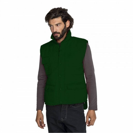 Жилет SOL'S Worker темно-зелений - 44000264XXL Жилет SOL'S Worker темно-зелений - 44000264XXL