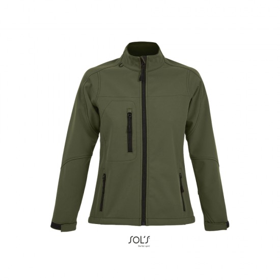 Куртка жіноча зі софтшелла SOL'S ROXY армійська - 46800269S
