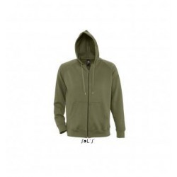 Худі на блискавці чоловіче SOL'S Story армійський - 47000269L