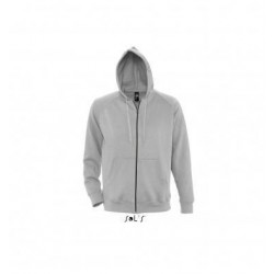 Худі на блискавці чоловіче SOL'S Story сірий меланж - 47000350M