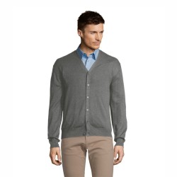 Кардиган на ґудзиках чоловічий SOL'S Golden середньо-сірий - 90011340M