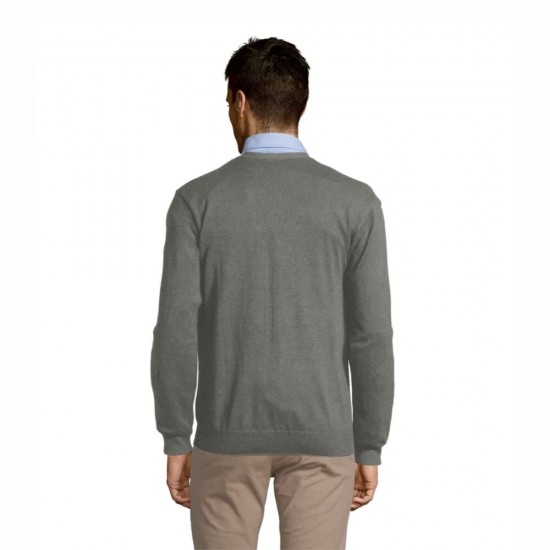 Кардиган на ґудзиках чоловічий SOL'S Golden середньо-сірий - 90011340M Кардиган на ґудзиках чоловічий SOL'S Golden середньо-сірий - 90011340M