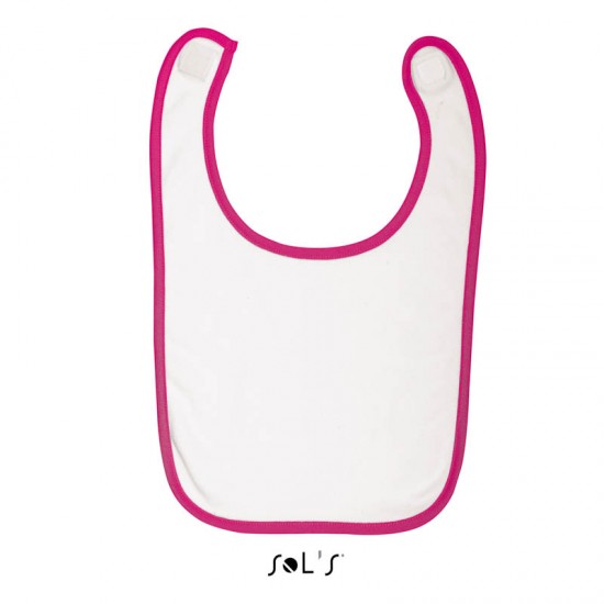 Нагрудник дитячий SOL'S Babib білий/фуксія - 01211899TUN Нагрудник дитячий SOL'S Babib білий/фуксія - 01211899TUN
