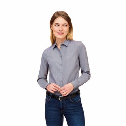 Сорочка жіноча SOL'S Barnet насичений сірий меланж - 01429349M