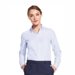 Сорочка жіноча SOL'S Beverly блакитний в смужку - 01651504M