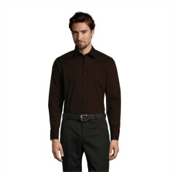 Сорочка чоловіча SOL'S Brighton темно-коричневий - 17000399XL