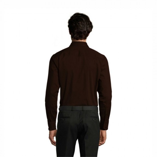 Сорочка чоловіча SOL'S Brighton темно-коричневий - 17000399XL