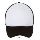 Кепка SOL'S Bubble білий/чорний - 01668906TUN