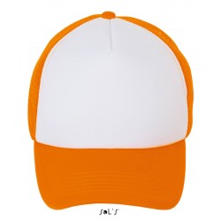 Кепка SOL'S Bubble білий/неоново-помаранчевий - 01668517TUN