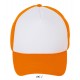 Кепка SOL'S Bubble білий/неоново-помаранчевий - 01668517TUN
