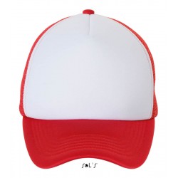 Кепка SOL'S Bubble білий/червоний - 01668987TUN
