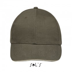 Кепка SOL'S Buffalo армійський/бежевий - 88100915TUN Кепка SOL'S Buffalo армійський/бежевий - 88100915TUN