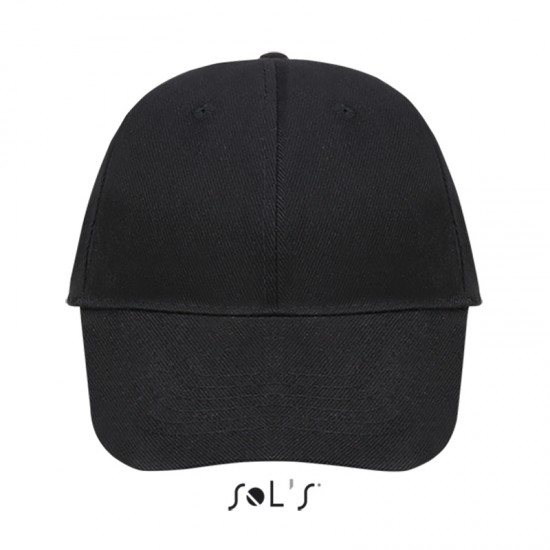 Кепка SOL'S Buffalo чорний - 88100312TUN