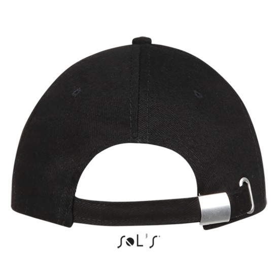 Кепка SOL'S Buffalo чорний/червоний - 88100917TUN