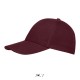 Кепка SOL'S Buffalo бордовий - 88100146TUN