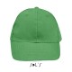 Кепка SOL'S Buffalo яскраво-зелений/білий - 88100920TUN