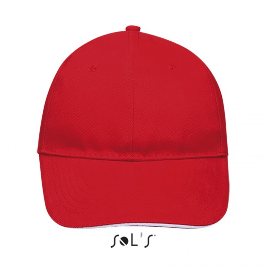 Кепка SOL'S Buffalo чорний/синій - 88100916TUN